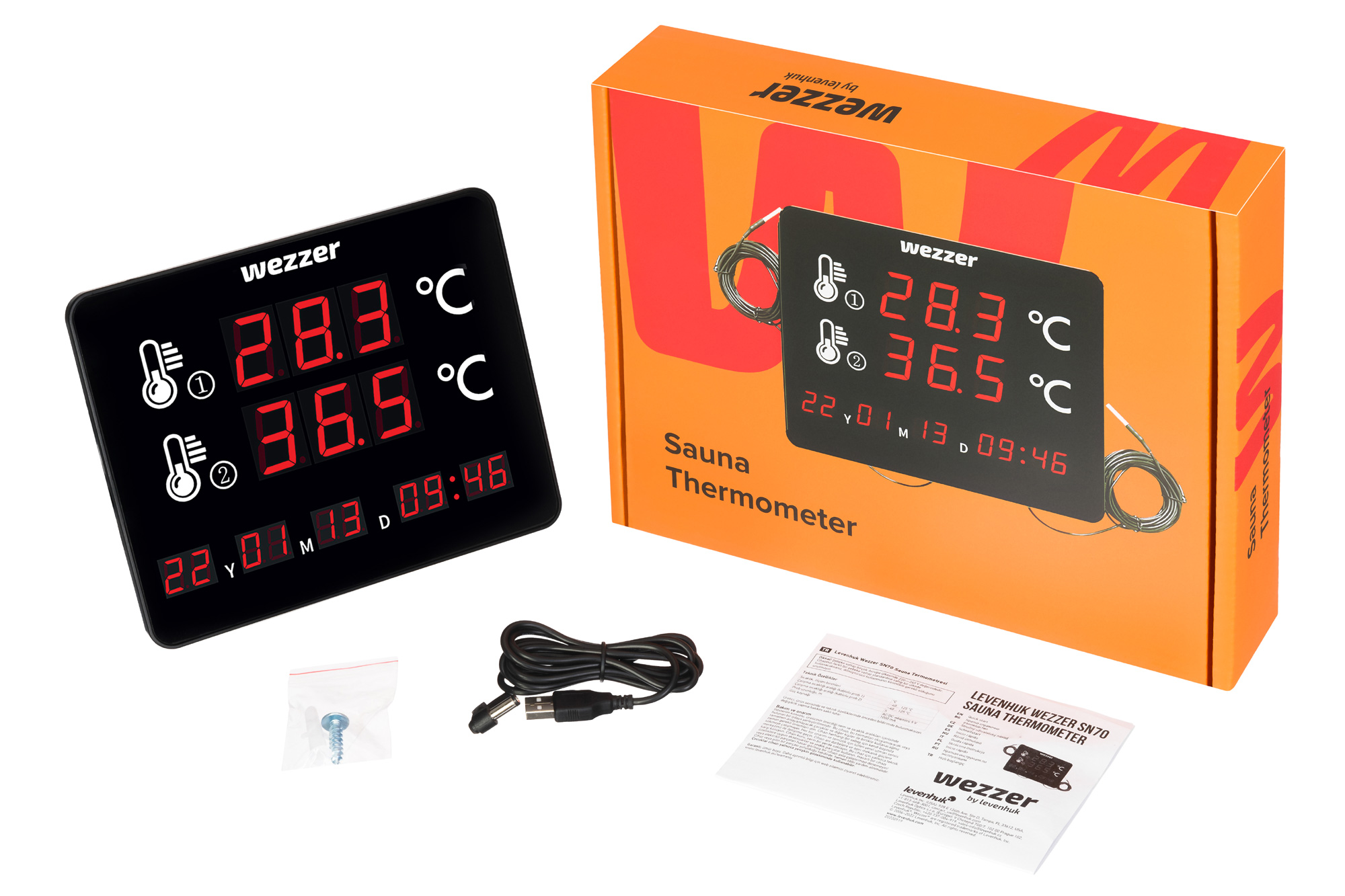 Levenhuk Wezzer SN10 Sauna Thermometer – Buy from the Levenhuk official  website in USA