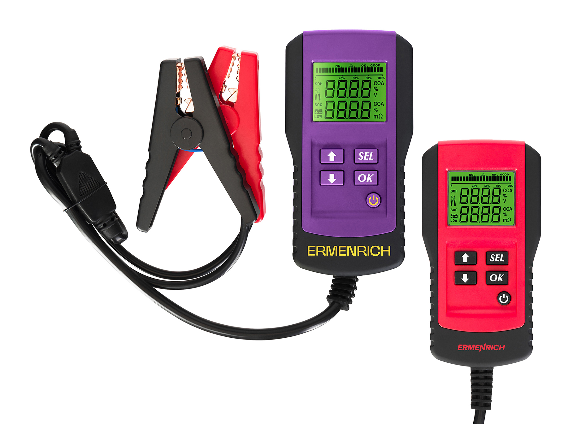 Тестер аккумуляторный Ermenrich Zing AL45