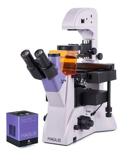 Микроскоп люминесцентный инвертированный цифровой MAGUS Lum VD500L,  1