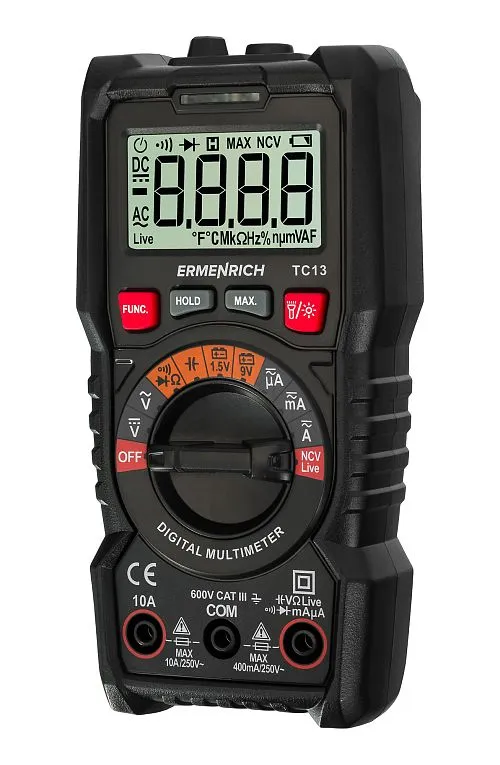 Цифровой мультиметр Ermenrich Zing TC13,  1
