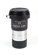 Линза Барлоу Levenhuk 2x, 1,25", с адаптером для камеры