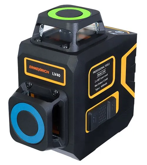 Лазерный уровень Ermenrich PRO LV40, черный,  1