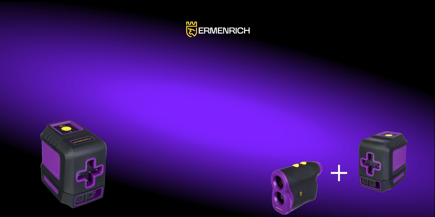 Лазерный уровень в подарок к строительному дальномеру