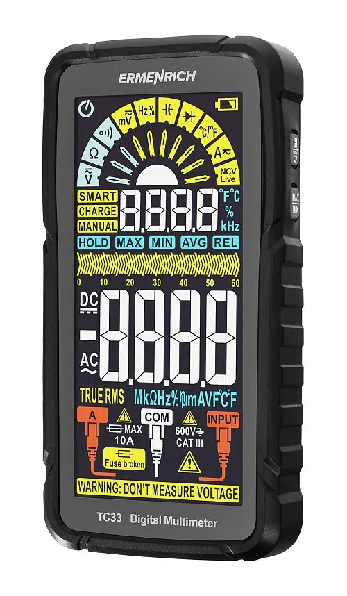 Цифровой мультиметр Ermenrich Zing TC33,  1