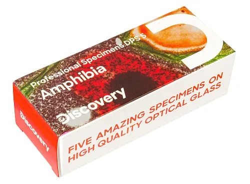 Набор микропрепаратов Levenhuk Discovery Prof DPS 5. «Амфибия»,  1