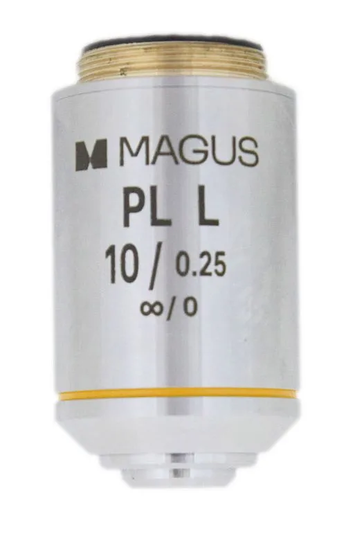 Объектив MAGUS 10PLL 10х/0,25 Plan L WD 5,0 мм,  1