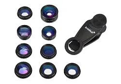 Набор объективов для смартфона Levenhuk Lens S10