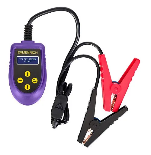 Тестер аккумуляторный Ermenrich Zing AL30,  1