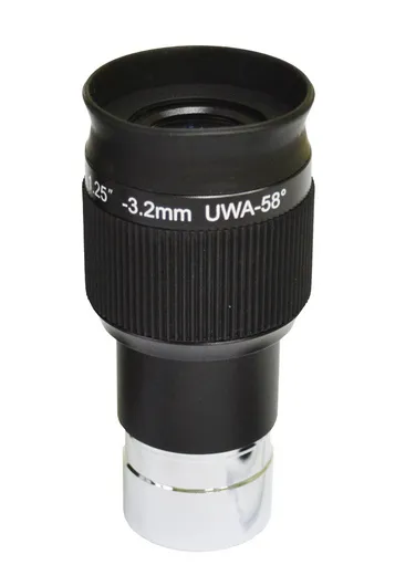 Окуляр Levenhuk UWA 58° 3,2 мм, 1,25",  1
