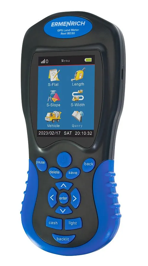 GPS-измеритель площади Ermenrich Reel BD30, синий,  1