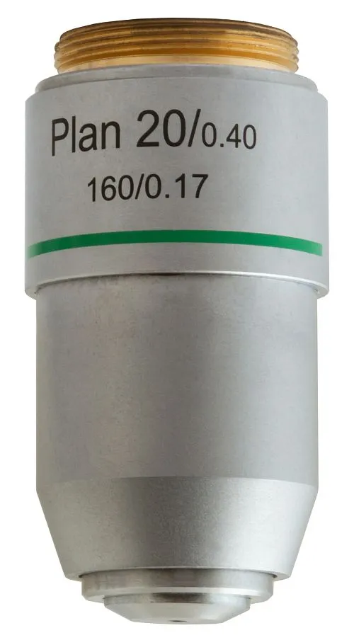 Объектив планахроматический Levenhuk MED 20x,  1
