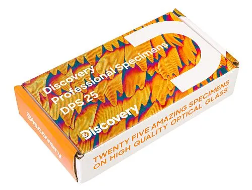 Набор микропрепаратов Levenhuk Discovery Prof DPS 25. «Биология, Птицы и др.»,  1