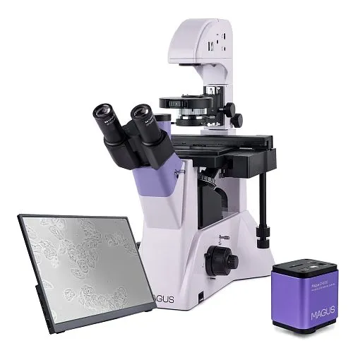Микроскоп биологический инвертированный цифровой MAGUS Bio VD350 LCD,  1