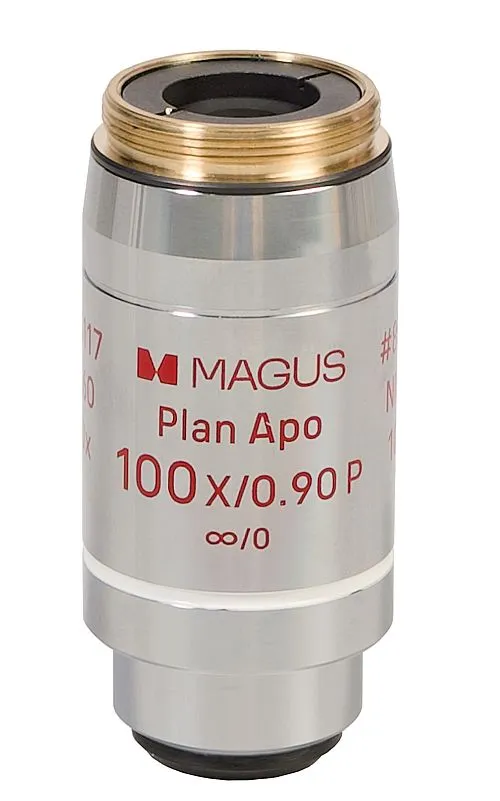 Объектив MAGUS SFR100 APO60 Plan Apo 100х/0,90 P ∞/0 H60 мм,  1