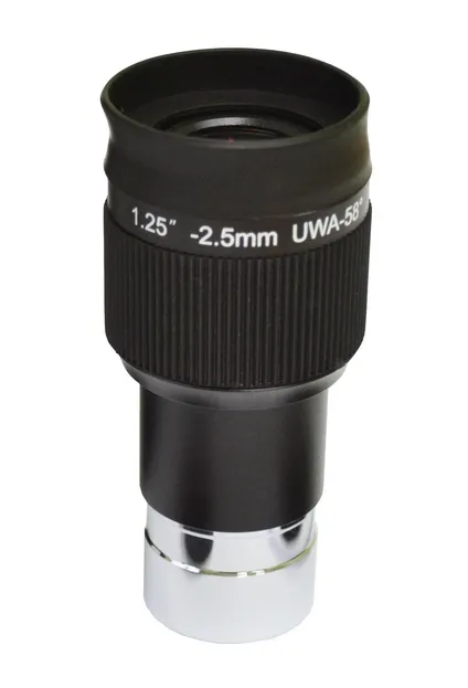 Окуляр Levenhuk UWA 58° 2,5 мм, 1,25",  1
