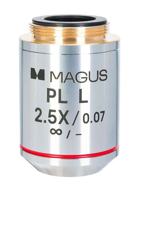 Объектив MAGUS SFR2 2,5х/0,07 Plan L Pol ∞/-,  1