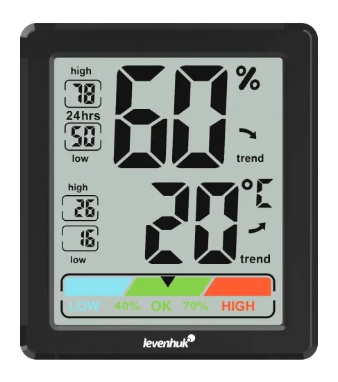 Термогигрометр Levenhuk Wezzer BASE L20,  1