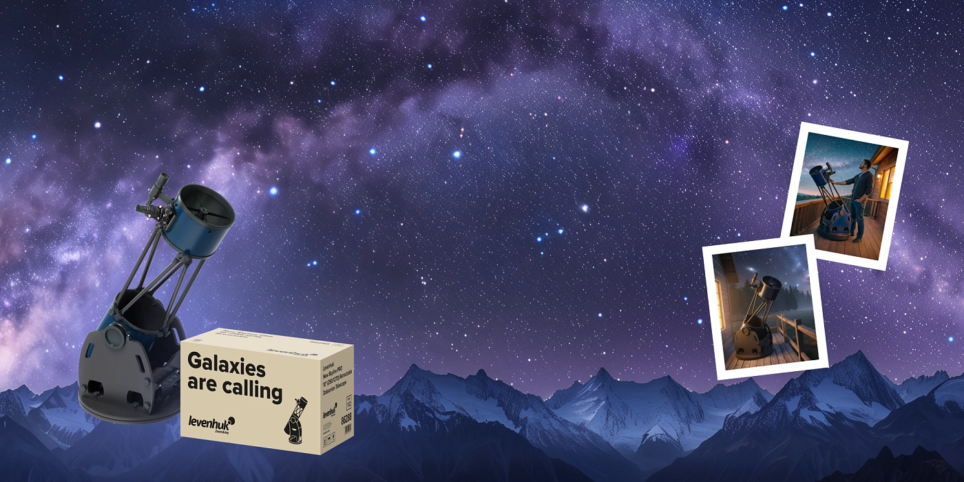 Большой телескоп — смотри, а не ищи