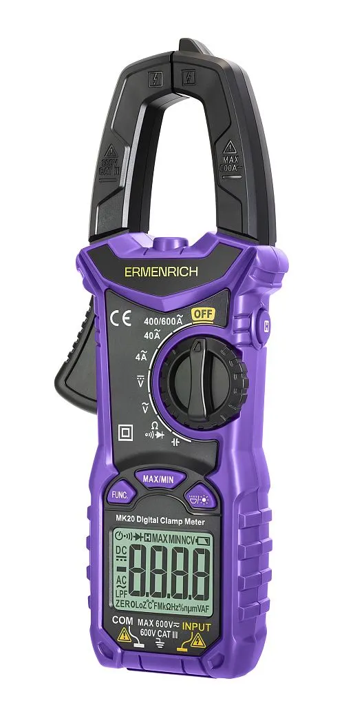 Токоизмерительные клещи Ermenrich Ping MK20,  1
