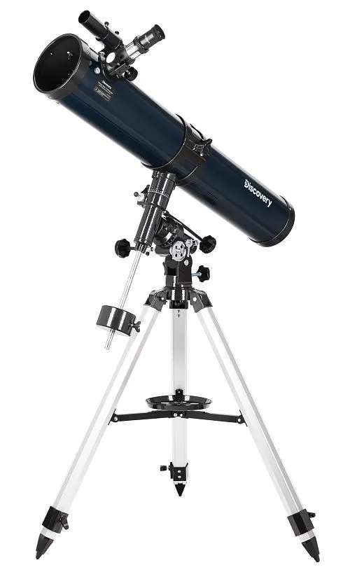 Телескоп Levenhuk Discovery Spark 114 EQ с книгой,  1