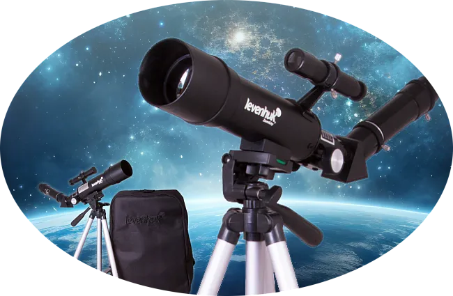 Скидка 20% на телескопы Levenhuk Skyline Travel