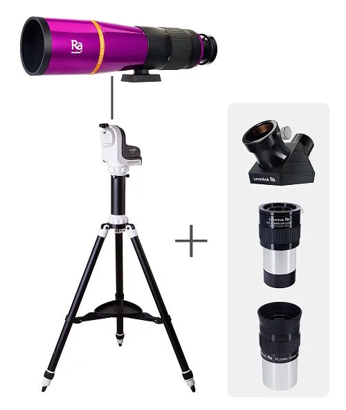 Фототелескоп Levenhuk Ra FT72 ED Kit,  1