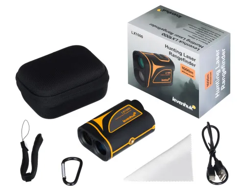 Лазерный дальномер для охоты Levenhuk LX1000,  2