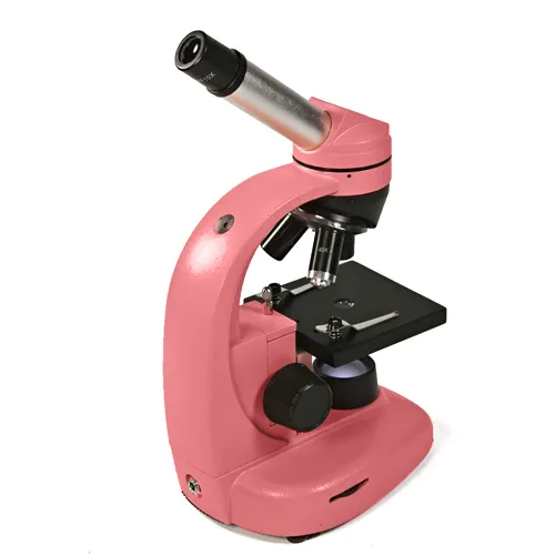 Микроскоп Levenhuk Rainbow 40L NG Rose\Роза,  3