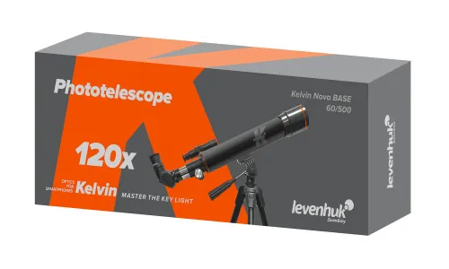 Фототелескоп Levenhuk Kelvin Nova BASE 60/500,  7
