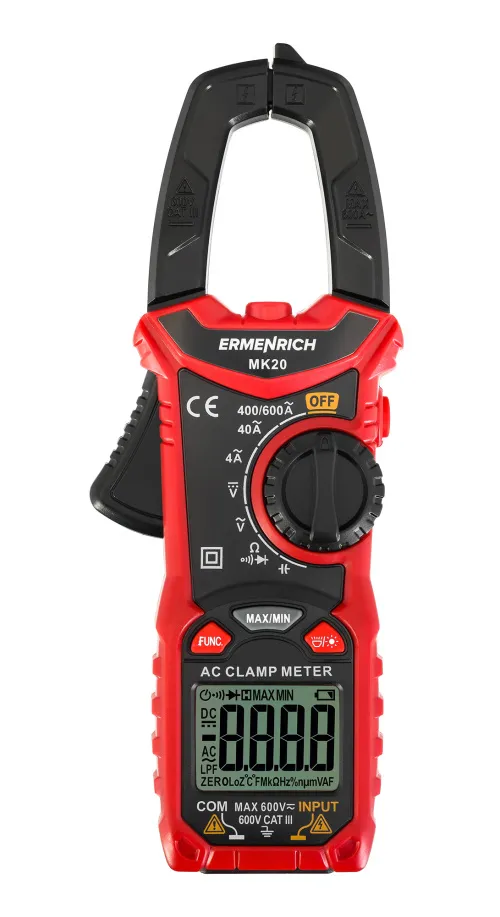 Токоизмерительные клещи Ermenrich Ping MK20, красный,  3