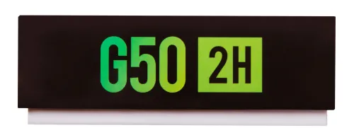 Стекла предметные с двумя лунками Levenhuk G50 2H, 50 шт.,  9