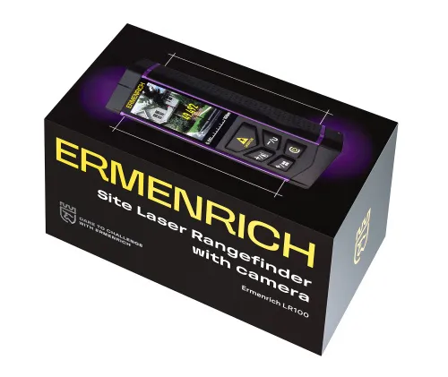 Лазерная рулетка Ermenrich PRO LR100, с камерой,  8