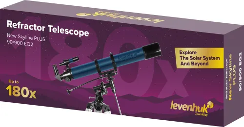 Телескоп Levenhuk New Skyline PLUS 90/900 EQ2,  2