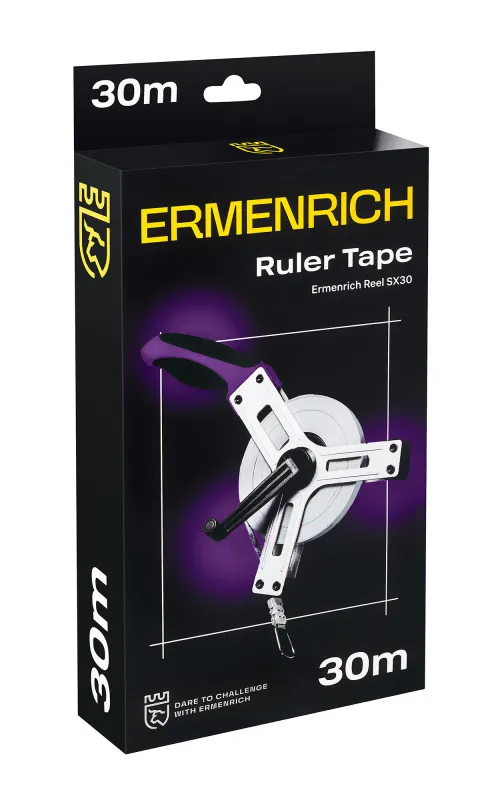 Рулетка геодезическая Ermenrich Reel SX30,  7
