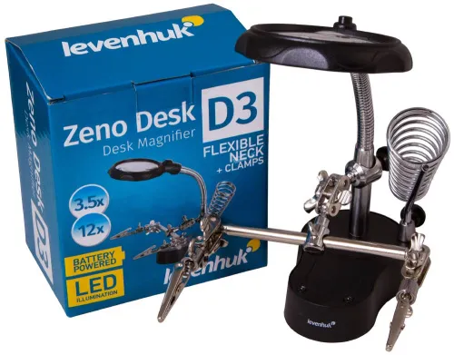 Лупа настольная Levenhuk Zeno Desk D3,  3