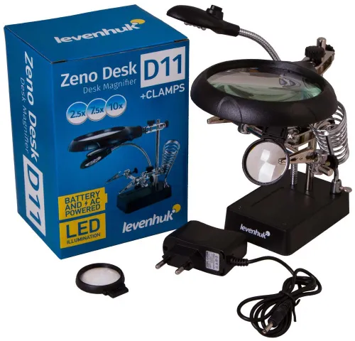 Лупа настольная Levenhuk Zeno Desk D11,  4