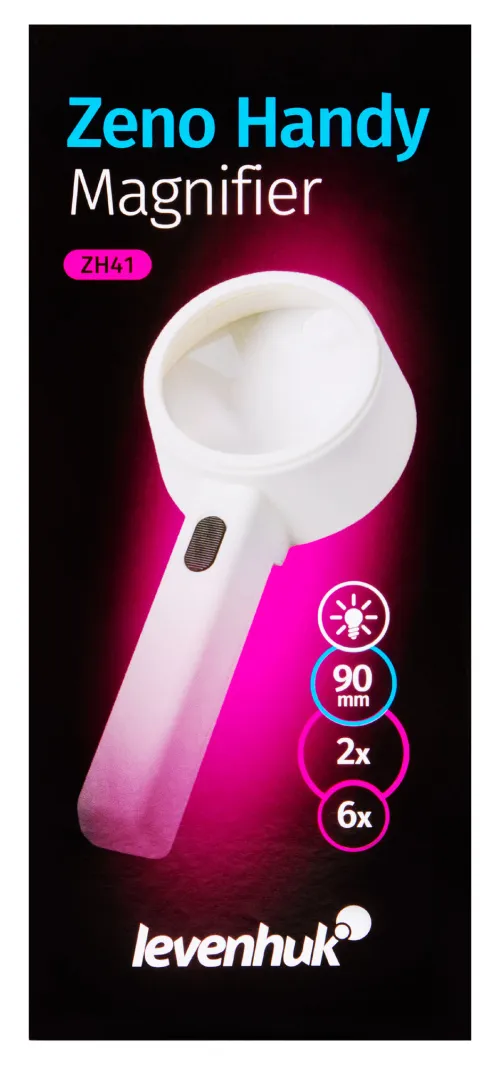 Лупа ручная Levenhuk Zeno Handy ZH41,  12