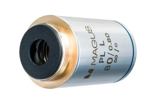 Объектив MAGUS 80PLL 80х/0,80 Plan L WD 1,25 мм,  4