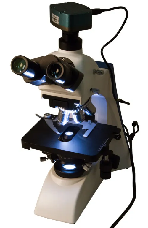 Микроскоп цифровой Levenhuk MD600T, с фазовым контрастом,  13