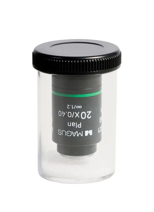 Объектив MAGUS 20PL60V Plan 20х/0,40 ∞/1,2 H60 мм,  5