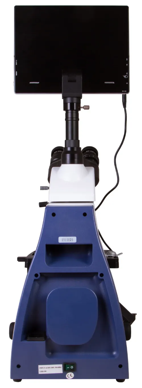 Микроскоп цифровой Levenhuk MED D30T LCD, тринокулярный,  7