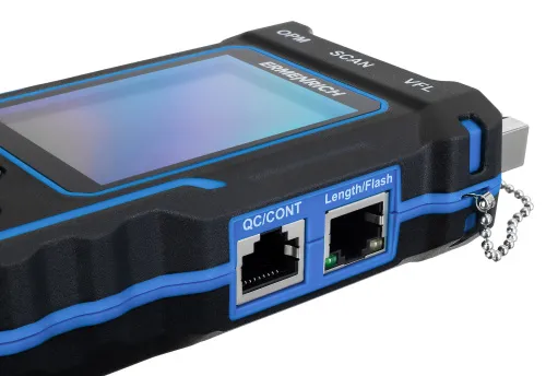 Многофункциональный кабельный тестер Ermenrich NetGeeks NP60, черный,  8