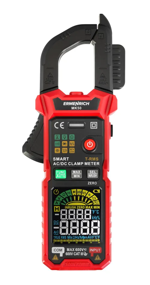 Токоизмерительные клещи Ermenrich Ping MK50,  3