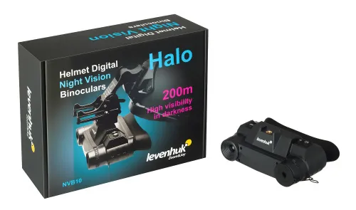 Бинокль цифровой ночного видения Levenhuk Halo NVB10 Helmet, с креплением на шлем,  3
