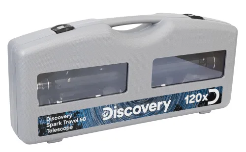 Телескоп Levenhuk Discovery Spark Travel 60 с книгой,  2