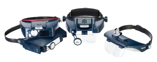 Лупа налобная Levenhuk Discovery Crafts DHD 40,  2