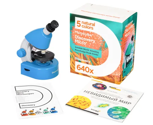 Микроскоп Levenhuk Discovery Micro с книгой,  4