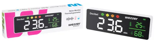 Шумомер-термогигрометр Levenhuk Wezzer Teo TH70,  3