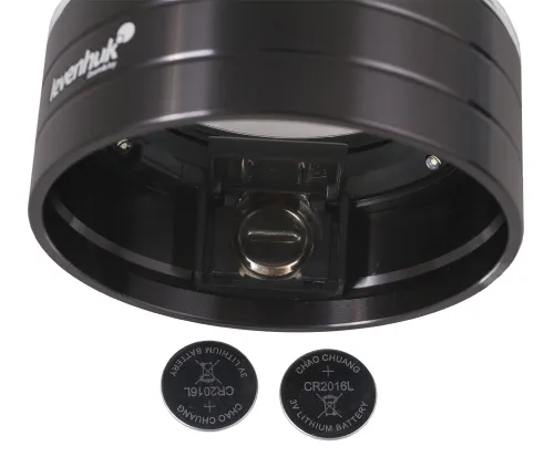 Лупа Levenhuk Zeno 900, 5x, 75 мм, 3 LED, металл,  5