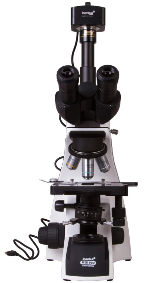Микроскоп цифровой Levenhuk D900T, 10 Мпикс, тринокулярный,  2